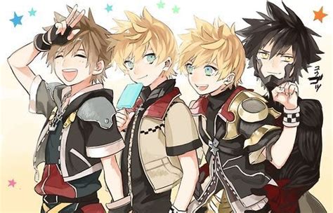 Sora Roxas Ventus Vanitas Sora Roxas Ventus Vanitas Sora Kingdom