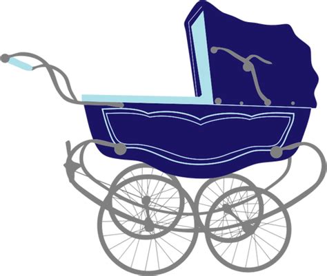 Old Fashioned Baby Carriage Clipart Free Vector And Clipart Ideas