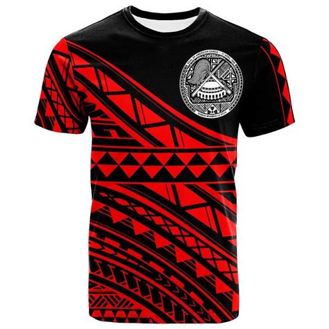 Aio Pride American Samoa Custom Text T Shirt Special Polynesian Orna