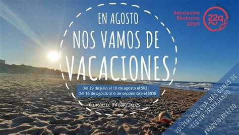 En Agosto Nos Vamos De Vacaciones