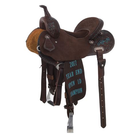 Burns Custom Trophy Barrel Saddle