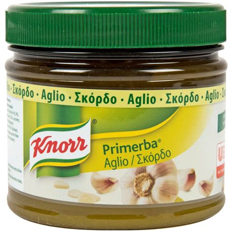 AGLIO PRIMERBA KNORR GR 340 Food Secco Brodi E Fondi Knorr