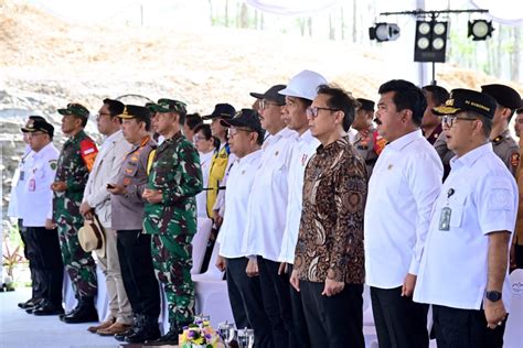 Foto Presiden Jokowi Groundbreaking Rsup Pertama Di Nusantara