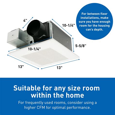 WhisperFit® DC Fan, 50-80-110 CFM | Panasonic North America - United States