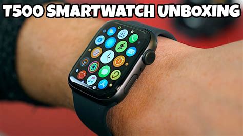 T500 Smartwatch Unboxing Apple Watch Series 5 Clone Itsmesuhail