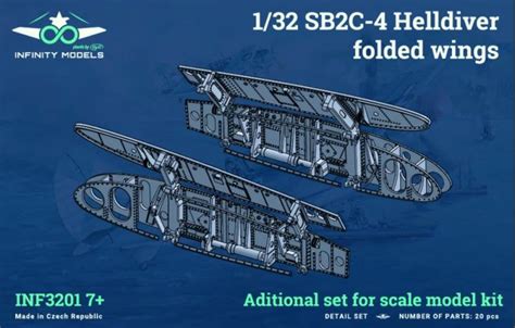 Sb2c 4 Helldiver Folded Wings