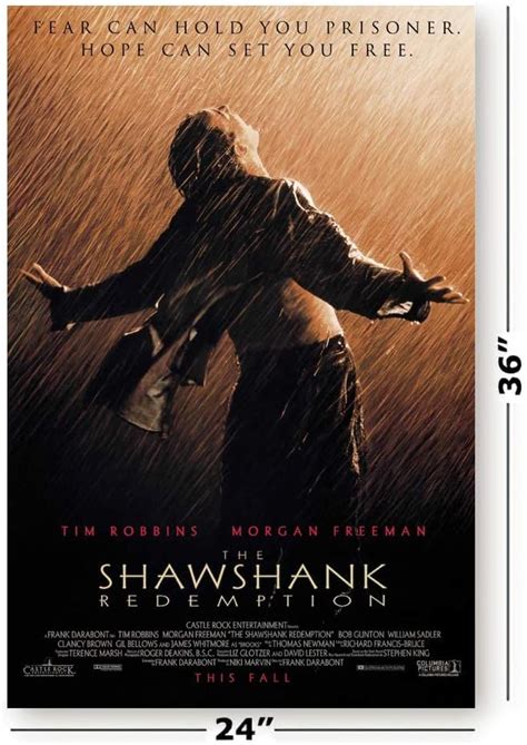 Shawshank Redemption Movie Poster Versi N Para Estados Unidos In