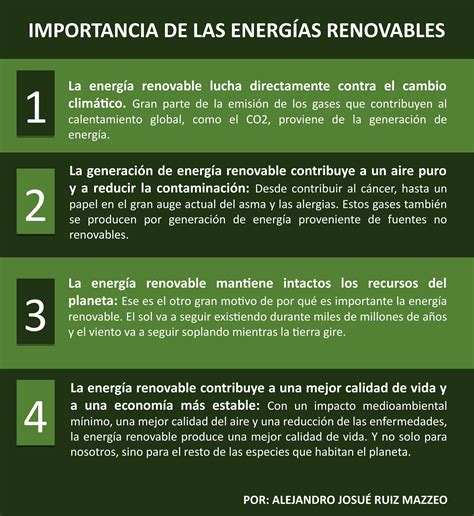 Importancia De Las Energías Renovables By Alejandro Ruiz Mazzeo Issuu