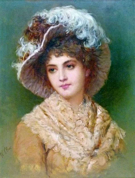 Painting by William Oliver Vintage Artwork, Vintage Images, Vintage ...