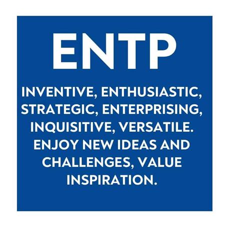 Entp Personality Type Myers Briggs Personality Types Myers Briggs