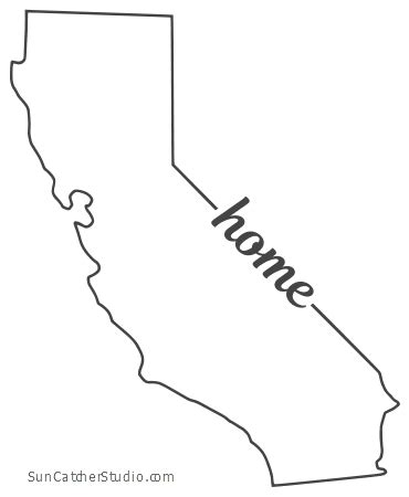 California State Outline Vector At Vectorified Collection Of