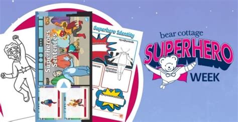 Superhero Week At Bear Cottage│twinkl Events Twinkl