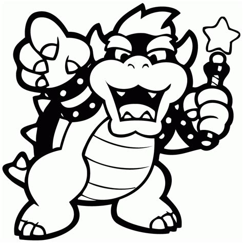 Bowser Jr Coloring Pages Print Coloring Home