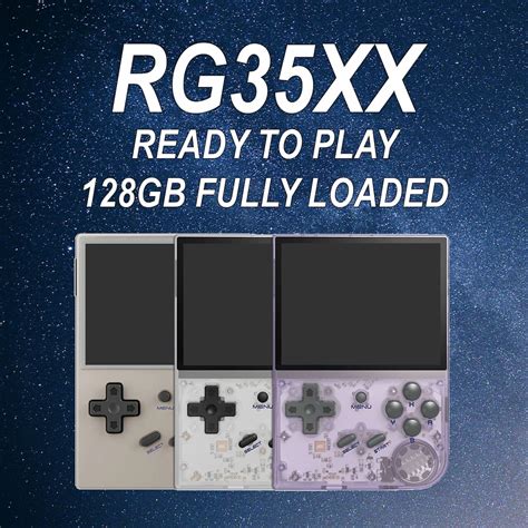 RG35XX Handheld Gaming Console With Custom 128GB Ready to Play Great ...