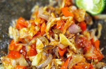 Aneka Resep Sambal Khas Nusantara Yang Lezat Dan Menggugah Selera