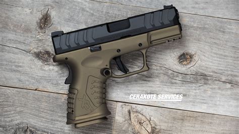 Springfield Xdm Elite Osp Compact 9mm Gamma Bronze Cerakote Services