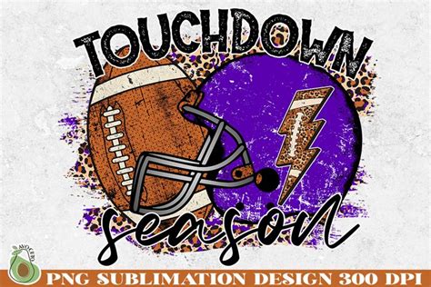 Touchdown Season Png Retro Football Sublimation 2138417