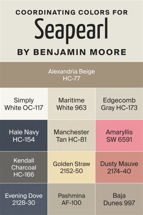 Seapearl OC 19 Paint Color By Benjamin Moore