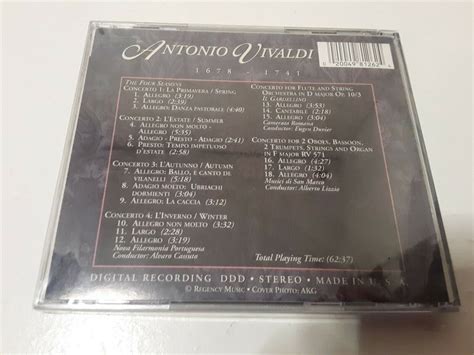 Antonio Vivaldi The Masterpiece Collection Volume 10 CD Compact Disc