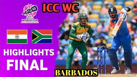 India Vs South Africa Icc T20 World Cup Full Match Highlights Ind Vs