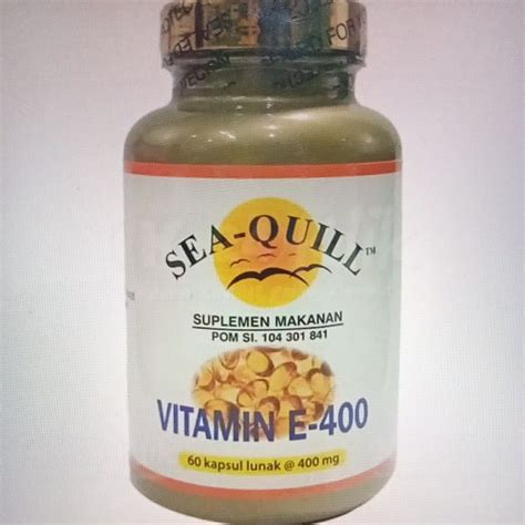 Jual Sea Quill Vitamin E S Shopee Indonesia