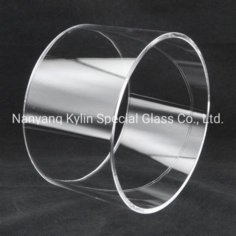 Resistance High Temperature Large Diameter Diffusion Furnace Quartz Glass Tube China Quartz