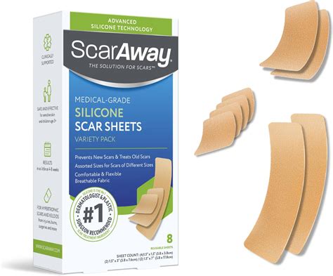 Amazon Scaraway Advanced Silicone Scar Sheets Medical Grade