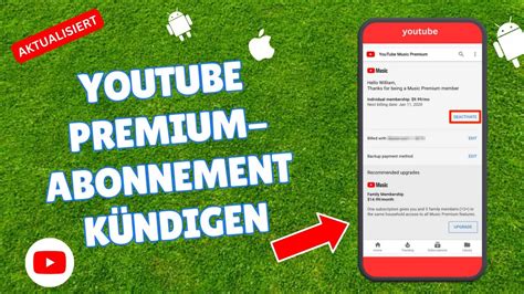 So kündigen Sie Ihre YouTube Premium Mitgliedschaft oder kostenlose