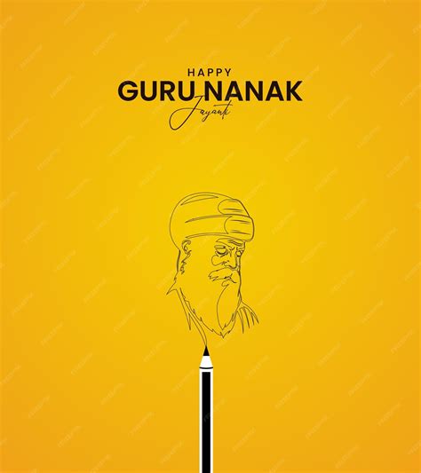 Premium Vector Guru Nanak Jayanti Happy Guru Nanak Jayanti Creative