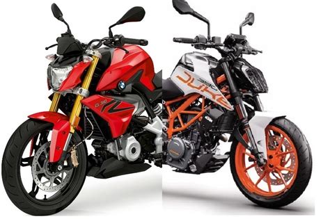 Bmw G 310 R Vs Ktm Duke 390 Spec Comparison Prices Images Features