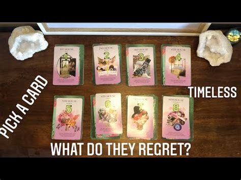 What Do They Regret Pick A Card Timeless Youtube