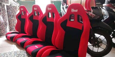 Jual Jok Racing Ilest Bride Merah Hitam Di Lapak CENTRAL VARIASI MOBIL