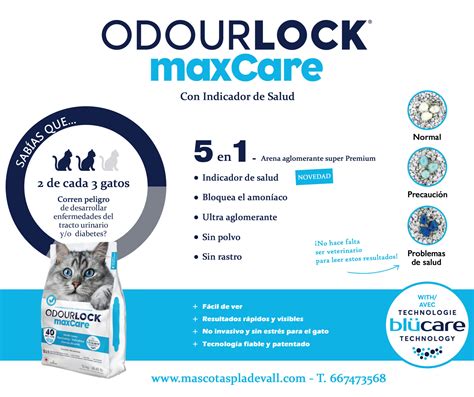 Pladevall Odourlock Maxcare Kg Bozamartos