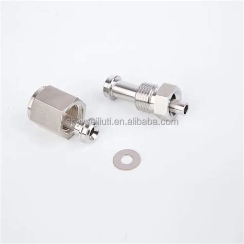 Nai Lok Metal Face Seal Fittings Electrolysis Polish Female Nut For