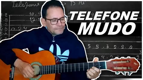 Como Tocar O Solo De Introdu O Da M Sica Telefone Mudo Youtube