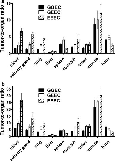 Tumor To Organ Ratios Of 99mTc ZEGFR Conjugates In BALB C Nu Nu Mice