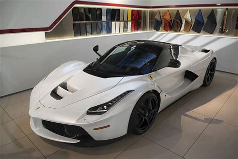 Ferrari Laferrari White Interior