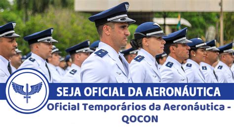 Oficial Temporários Da Aeronáutica Qocon 1 2022 2023