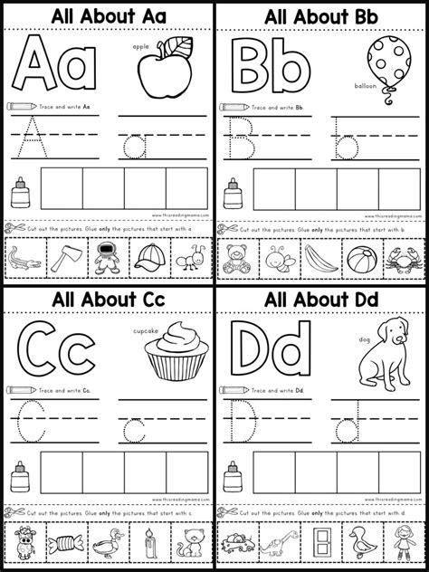 English Alphabet Worksheet For Children Preschoolers Nk1 K2 And P1