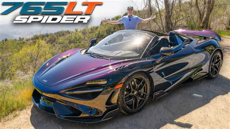 2022 McLaren 765LT Spider First Drive POV The BEST Supercar Ever