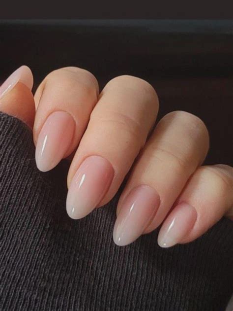 Nude Nails Ombre Nails Diy Nails Summer Season Natural Looks Press On Nails As You Like