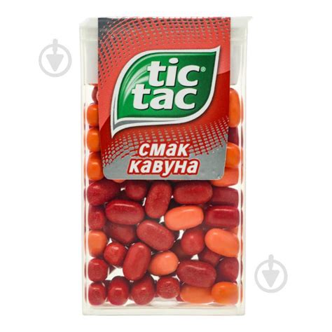 ᐉ Драже жевательные Tic Tac Арбуз 49 г • Купить в Киеве, Украине ...