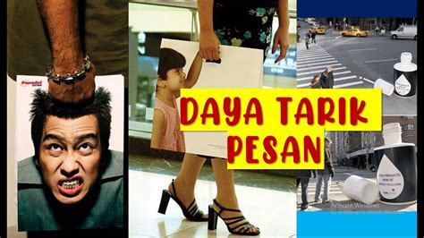 Daya Tarik Pesan Iklan Youtube