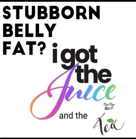 Bye Bye Belly Juice Etsy