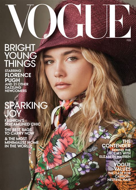 Little Women Star Florence Pugh For Vogue Magazine Tom Lorenzo