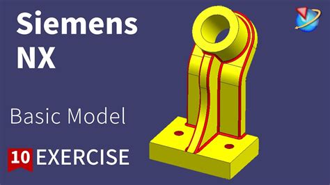 Siemens Nx Tutorial For Beginners Basic Model Exercise Youtube