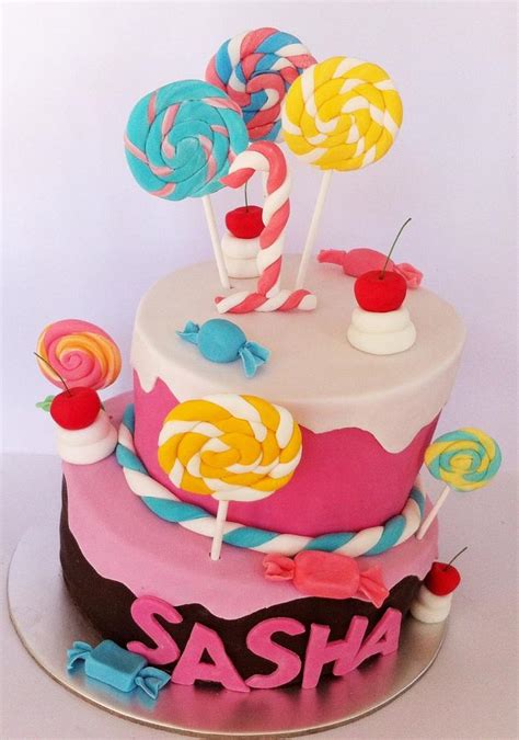 Candyland Cake Decorated Cake By Threebearscakery Cakesdecor