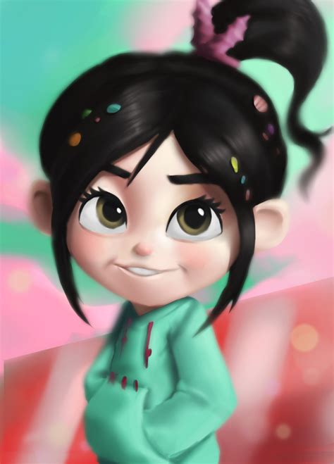 Vanellope Von Schweetz By Lorenzbasuki On Deviantart