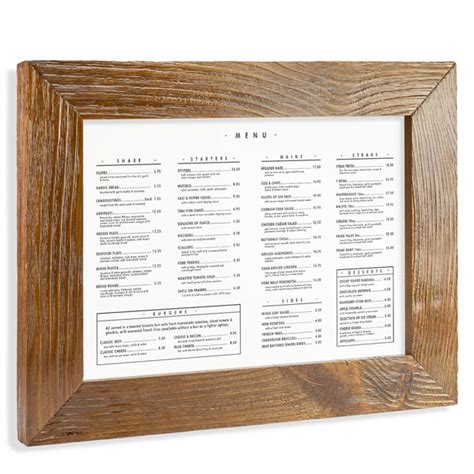 Porte Menus Pied Portants Menu Muraux Ext Rieur