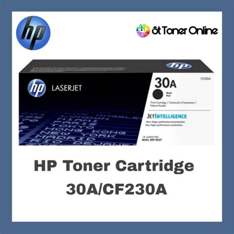 Hp Cf230a 30a Original Toner Cartridge Shopee Malaysia